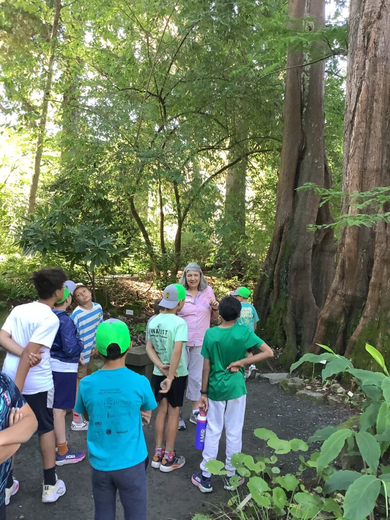 Image for the Tweet beginning: Fun at the botanical gardens